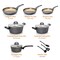Nutrichef Home Kitchen Cookware Set (12-Piece) NCCW12S - alternate 4